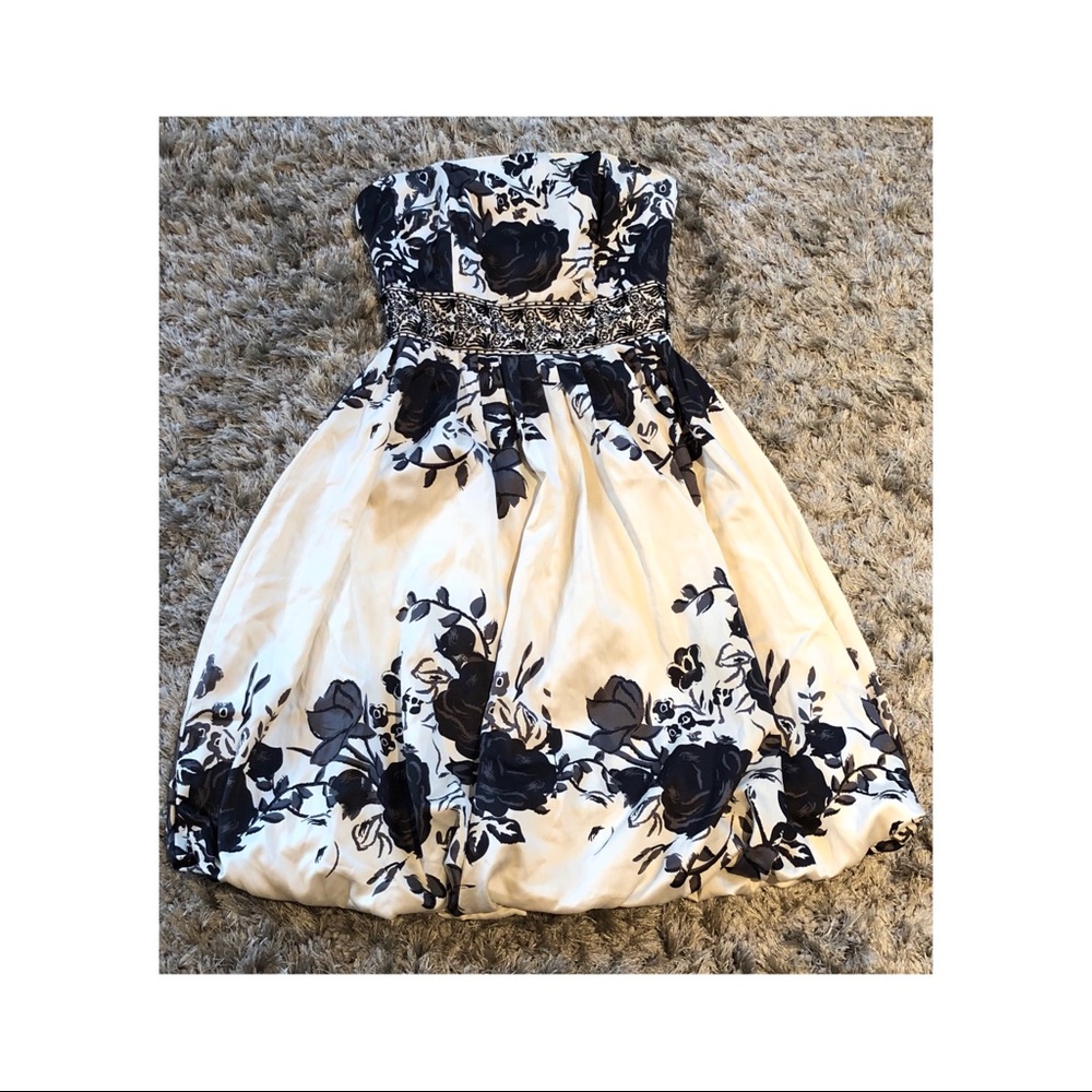 Floral Print Halter Dress